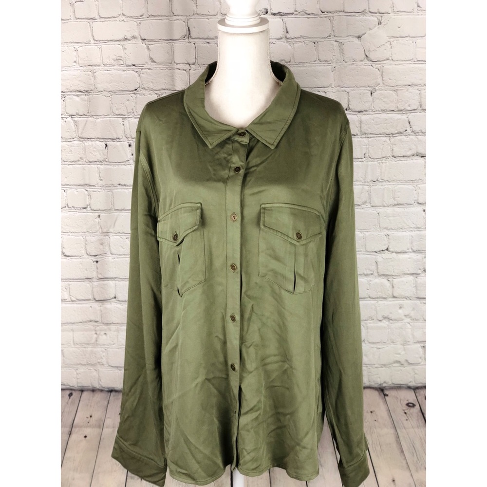 Anthro Ash & Ember Brentwood Button Down Shirt